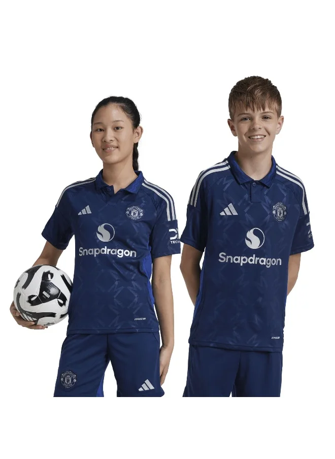 Adidas Adidas Mufc A Jsy Y Blue Football Jerseys For Kids Unisex 128
