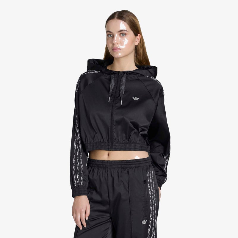 adidas Originals PEARL CROPPED ZIP HOODIE - Image 2