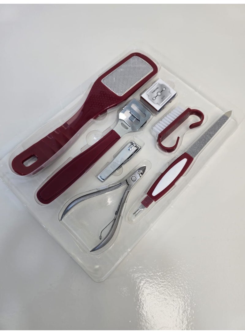 يورنج مجموعة عناية متكاملة بالأظافر والقدم  7 قطع بجودة عالية - Image 3