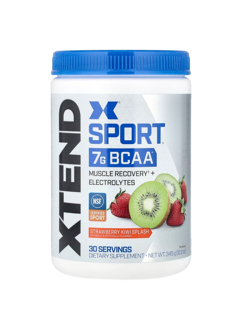 Sport®, 7G BCAA, Strawberry Kiwi Splash, 12.2 oz (345 g)