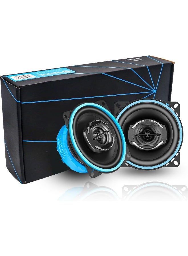 RECOIL RCX4 Echo Series 4-Inch Car Audio Coaxial Speaker System - Image 2