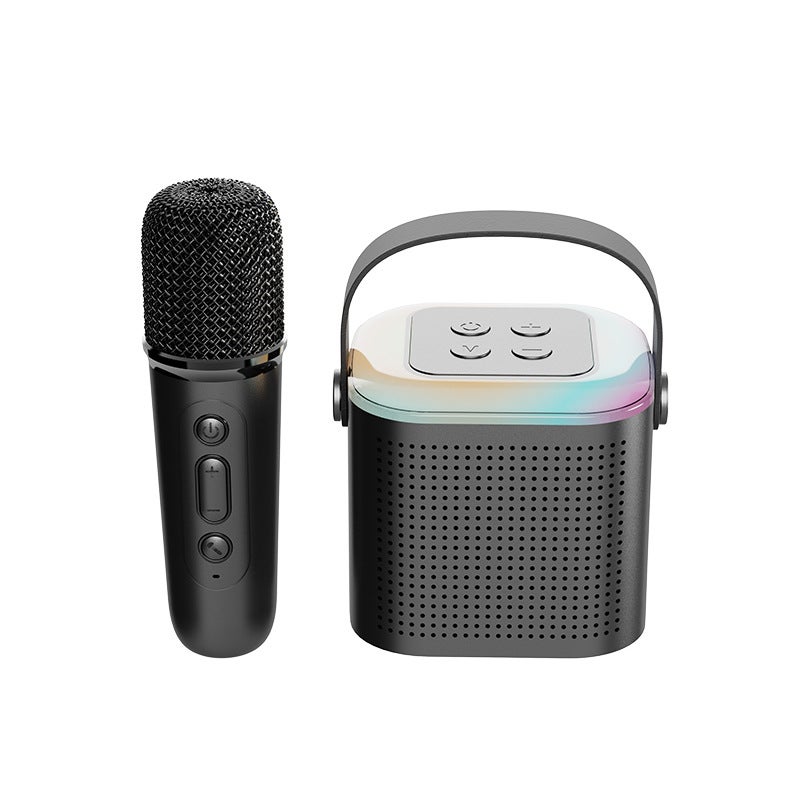 Private Model Bluetooth Speaker Home Wireless Karaoke Speaker Microphone Children'S Small Outdoor Singing Family Ktv - Image 1