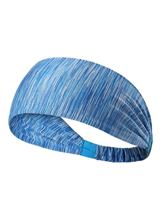 NIBEMINENT Unisex Elastic Stretch Sweat Absorbent Yoga Running Hair Band Sports Headband 24*7.5cm  - Image 5