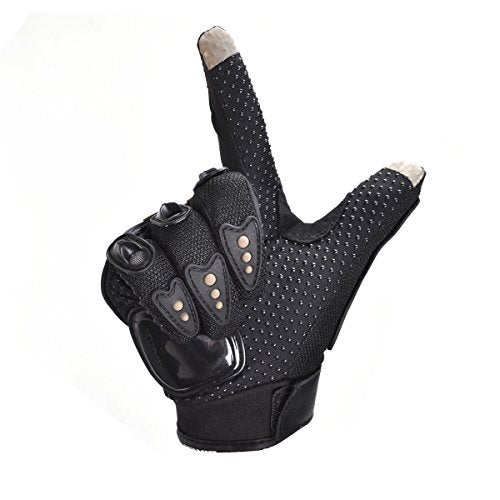 CHCYCLE Motorcycle Gloves Touch Screen Summer Motorbike powersports Protective Racing Gloves (Medium) - Image 2