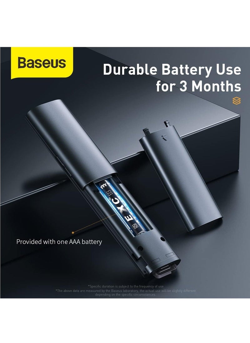 Baseus - Baseus Wireless Presenter Pen 2.4Ghz  USB/Type-C Bluetooth ReceiverAdapter Handheld Remote Control Pointer Red Pen PPT Power Point Presentation Pointer - Image 1