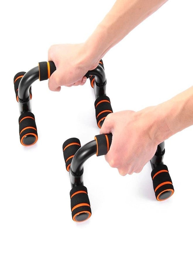 LIVOX Push Up Bars Stands with Skipping Rope for Men and Women Double Wheel Abs Roller Exercise Equipment Combo Set for Home Gym Workout - Image 3