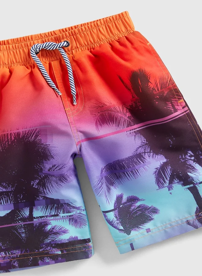 mothercare Palm Print Board Shorts