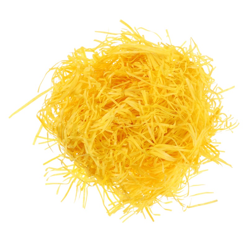 5 Packs 100g Paper Filament Box Filling Paper Shredded Paper Filament Party Supplies (Yellow) - Image 1