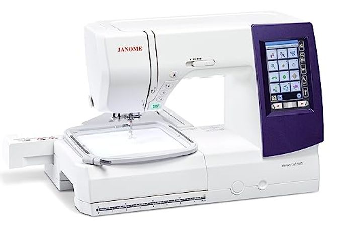 HORIZON MEMORY CRAFT 9850 EMBROIDERY AND SEWING MACHINE