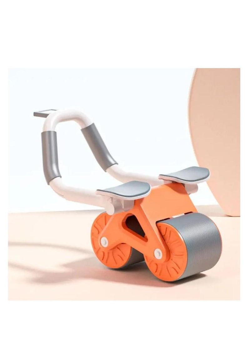واي آند دي 2 and 1 Smart Ab Wheel, Built-in Chip, Accurate Recording, Automatic Rebound Abs Workout Equipment, Good Stability, Free Thickened Pads, Not Hurting the Knees - Image 2