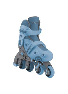 GLOBBER Learning 2-In-1 Inline Adjustable Skates (Blueberry, S/M)  - Image 2