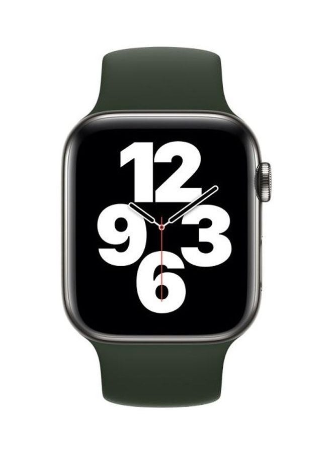 NIBEMINENT - Replacement Strap For Apple Watch Series Dark Green - Image 1