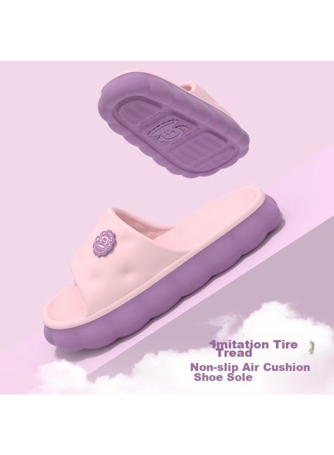 Paul Frank Slippers For Women, Summer Outdoor Wear, Non-slip Home Shoes, Sandals, Pink, Size 38-39