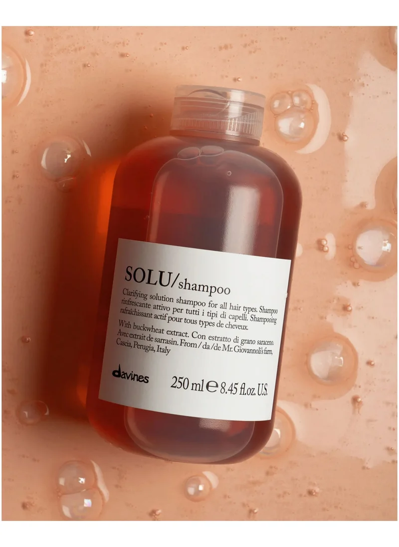 Davines solu shampoo