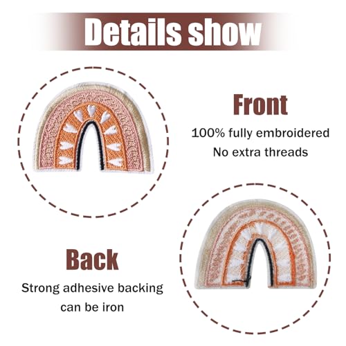 ZESION You Go Girl Iron on Patches, for Hats, Clothes, Jeans, Pants, Jackets, Backpacks Repair and Decoration-16Pcs - Image 4