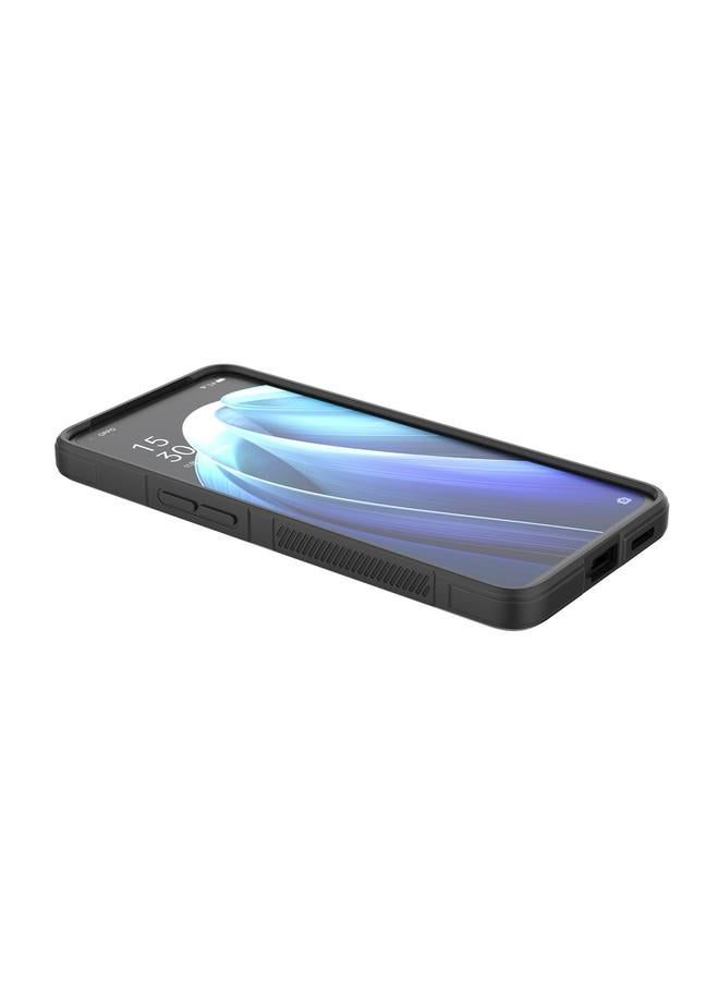 S-TOP Case For OPPO Reno7 Pro 5G Magic Shield TPU + Flannel Phone Case - Image 5