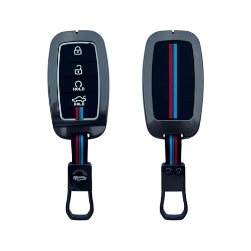 NEODRIFT 'KeyShield' Car Key Cover for KIA Sonet (Shape 4, 04 Buttons) (Durable, Stylish, and 360° Protection) - Image 2