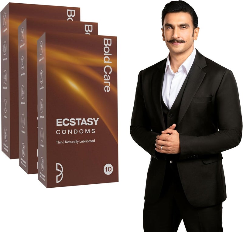 Bold Care Ecstasy Ultra Thin Condoms - Pack of 30 - Image 1