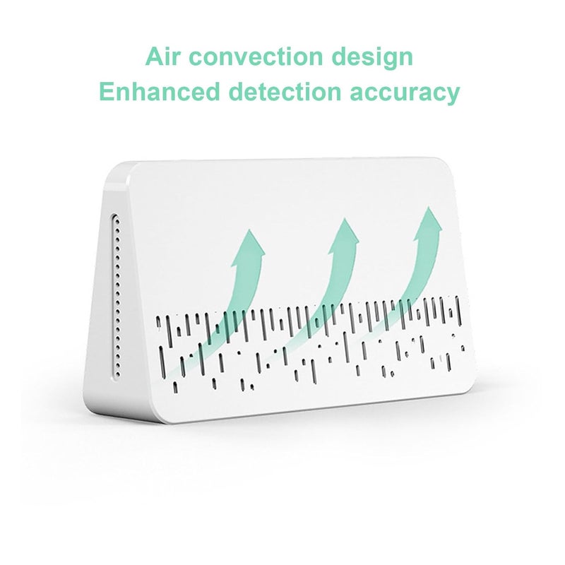 Indoor Air Quality Detector Multifunctional HCHO TVOC Tester Temperature Humidity for Home Office - Image 4