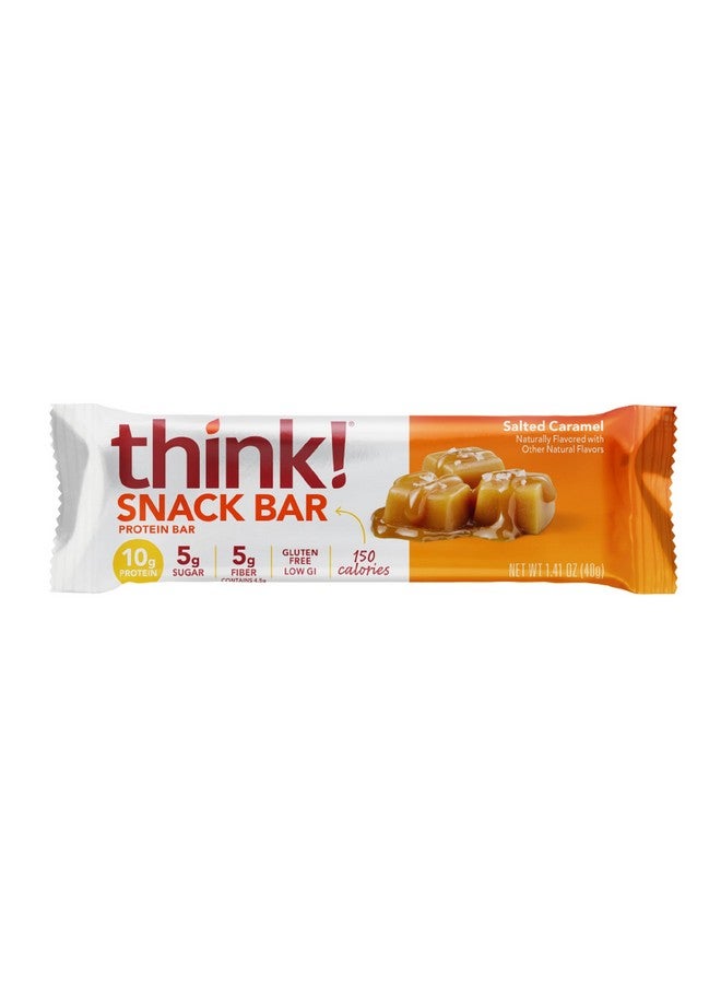 think! Protein Bars with Chicory Root for Fiber, Salted Caramel, Snack Bars without Artificial Sweeteners, 1.4 Oz, 10 Ct - Image 3