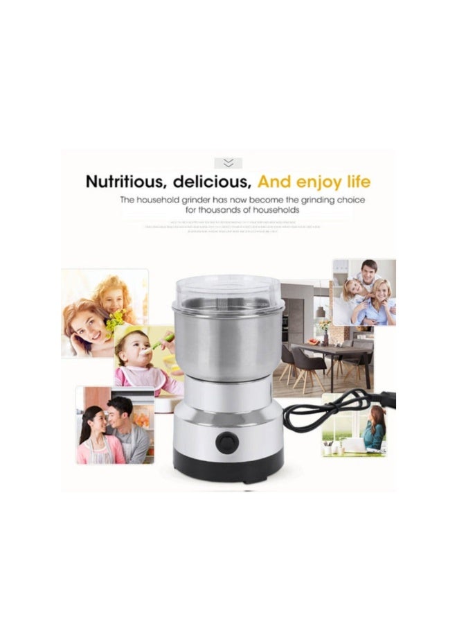 ACLIX Stainless Steel Nima Multifunctional Grinder Smash Machine Coffee Beans Electric Grinder and Coffee Maker Household Electric Mixer Grinder - Image 3