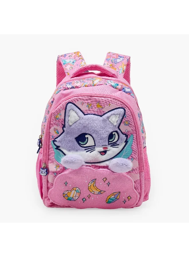 Lifestyle Backpack-14 Inch-Cat-3 Cmprt (600D/Pvc) Pink \ 36X28X12