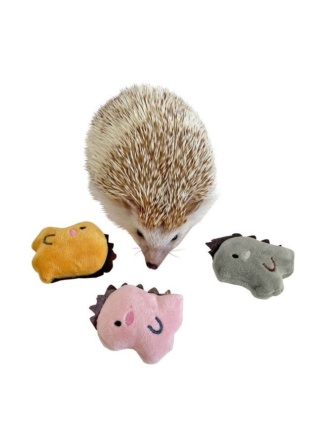 Ymid Select 3 Pcs Cute Small Animal Accessories Toys Dinosaur for Hedgehog Supplies Guinea Pig Hamsters Small Pet Toy Gift Photo Shoot Cage Accessory - Image 1