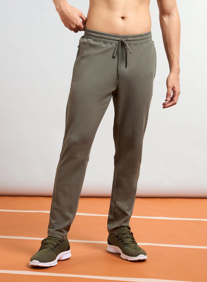 تكنوسبورت بنطلون رياضي تكوسبورت رجالي أخضر مطاطي بأربعة اتجاهات - Image 3