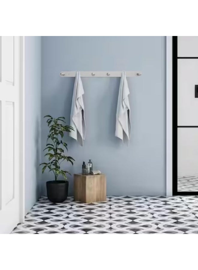 DGYB DGYB Set of 2 Coat Rack Wall Mount 6 Brushed Nickel Coat Hooks Wall Mount Stainless Steel 16 inch Towel Hanger for Bathroom Bedroom Mudroom Entryway - Image 2
