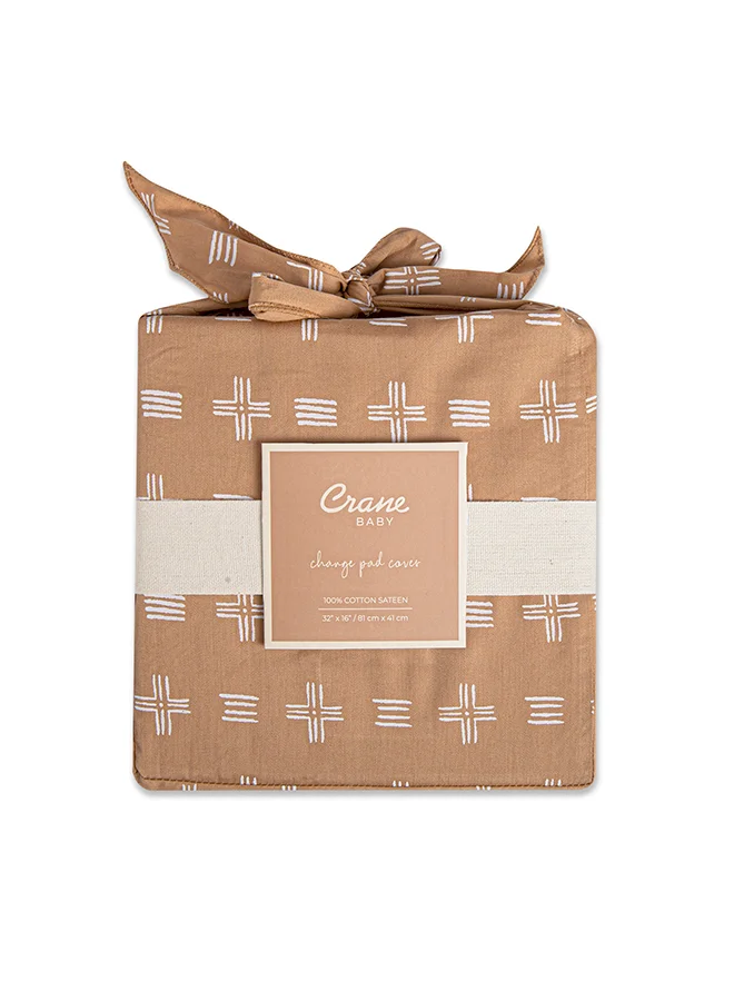 كرين بيبي Ezra Quilted Change Pad Cover