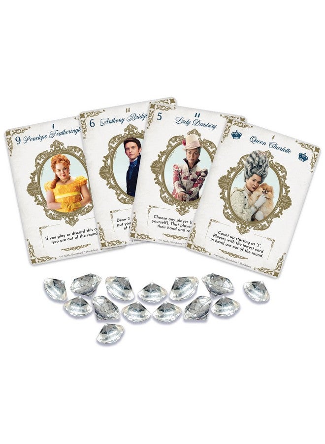 Z-Man Games Bridgerton Love Letter Card Game - Unmask Lady Whistledown's Identity! Strategy Game for Kids and Adults Based on The Hit Neflix Series, Ages 10+, 2-6 Players, 20 Minute Playtime, Made by Z-Man Games  - Image 2