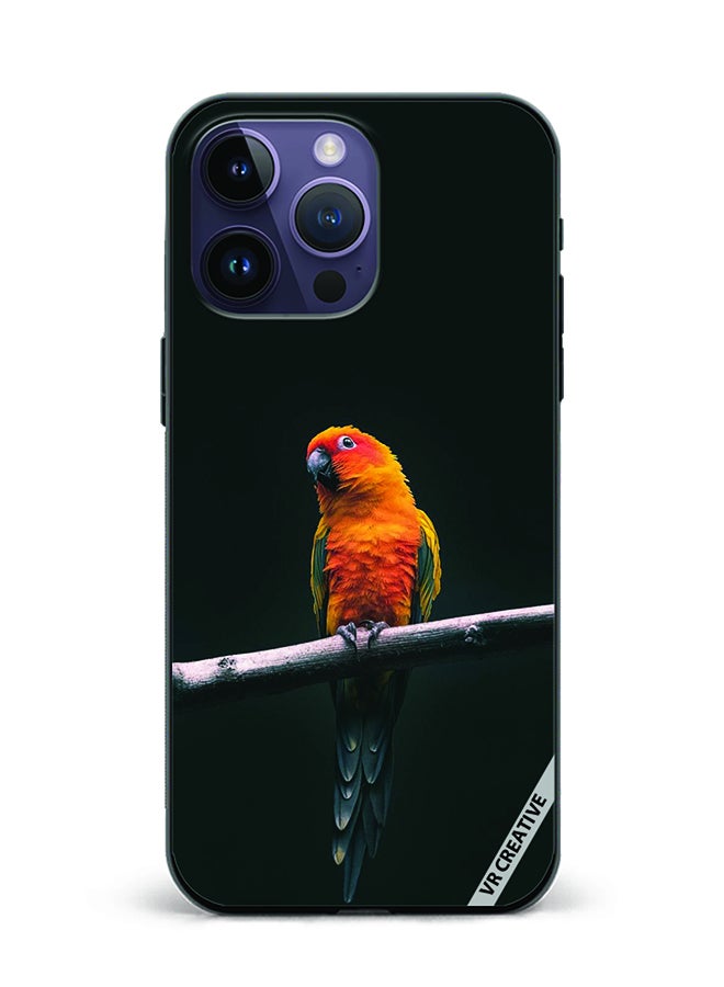 VR CREATIVE Protective Case Cover For Apple iPhone 16 Pro Bird Design Multicolour - Image 1
