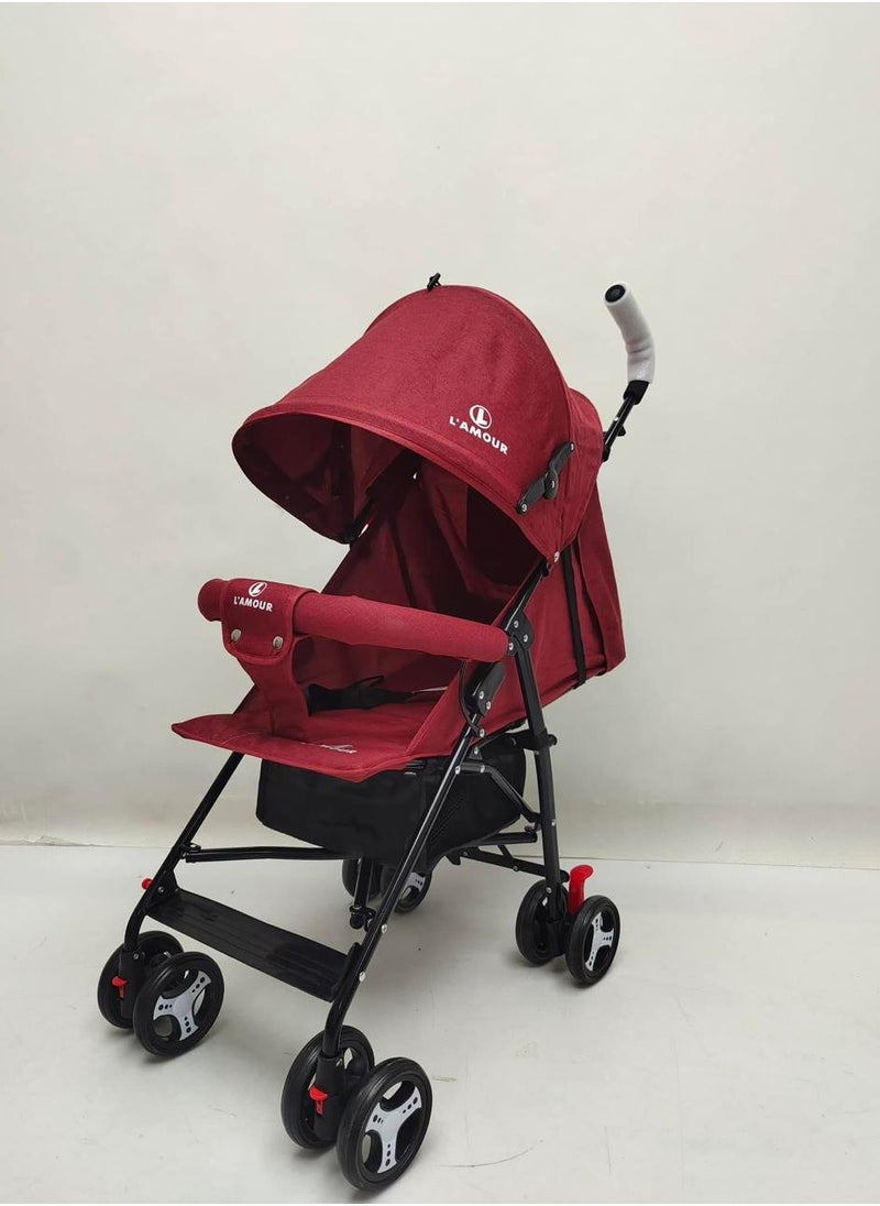MEGA - LAMOUR Baby Stroller - Lightweight and FoldableHQ112 - Image 1