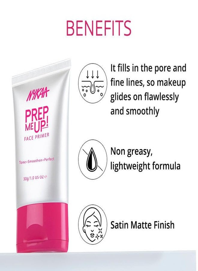 Nykaa Prep Me Up! Pore Minimizing + Matte Finish Face Primer - Image 4
