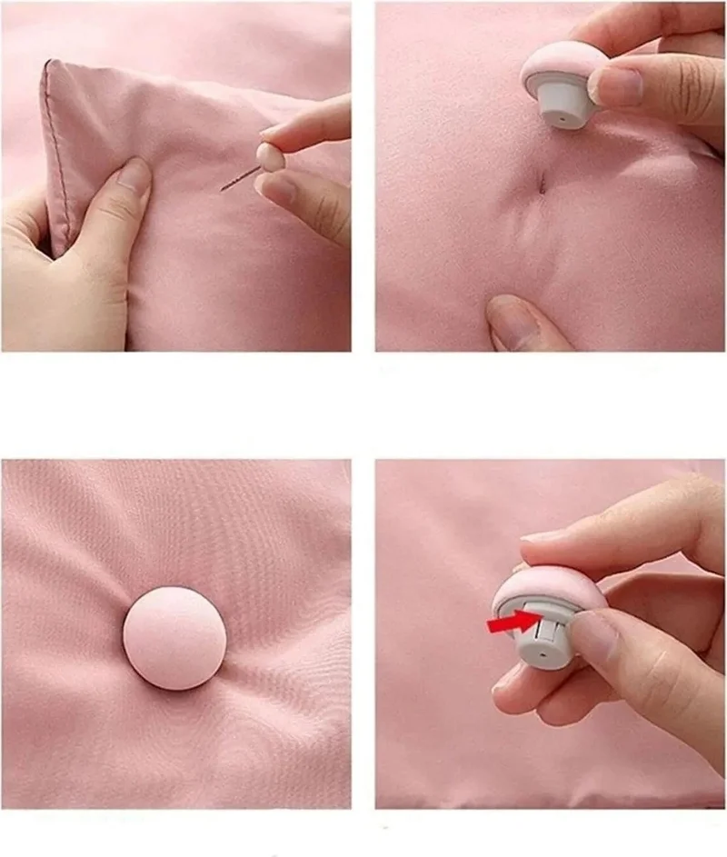 بيزيم ايفدي Quilt Duvet Cover Fixing Plastic Needle Set 8 Pieces - Y008