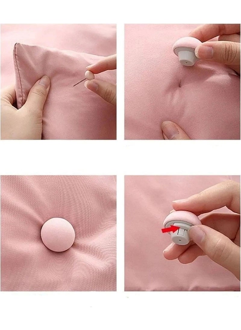Bizimevde Quilt Duvet Cover Fixing Plastic Needle Set 8 Pieces - Y008  - Image 4