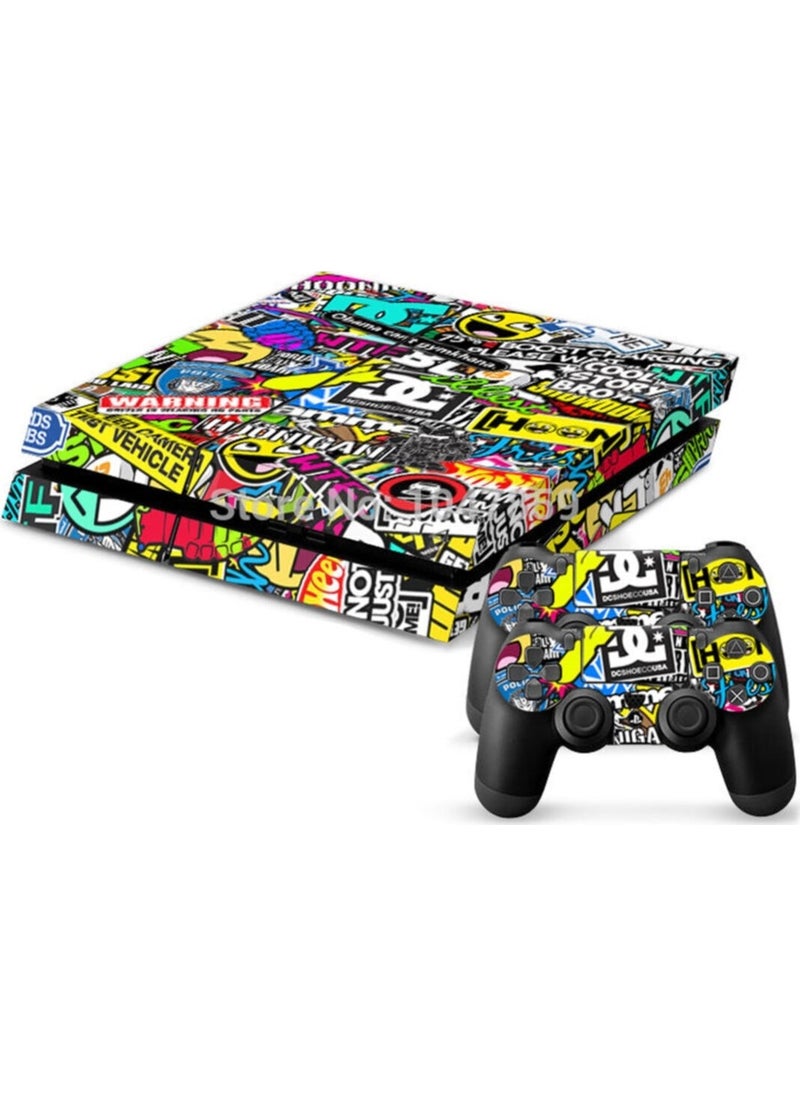 Kt Decoration Sticker Bomb Playstation 4 Fat Case Sticker Covering - pzsku/ZF6363CB43AF48BD6F72EZ/45/_/1725793176/48318522-f416-42ce-a1f4-329c61e0bb60