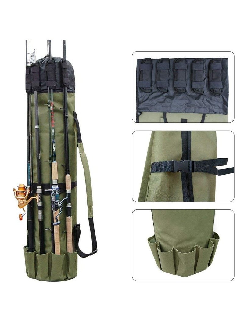 Generic Portable Multifunction Nylon Fishing Rod Bag - Image 2