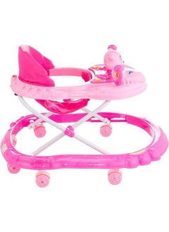 toTs Tots Baby Walker with Bear shape - Pink and Rose  - Image 3