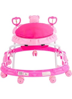 toTs Tots Baby Walker with Bear shape - Pink and Rose  - Image 4