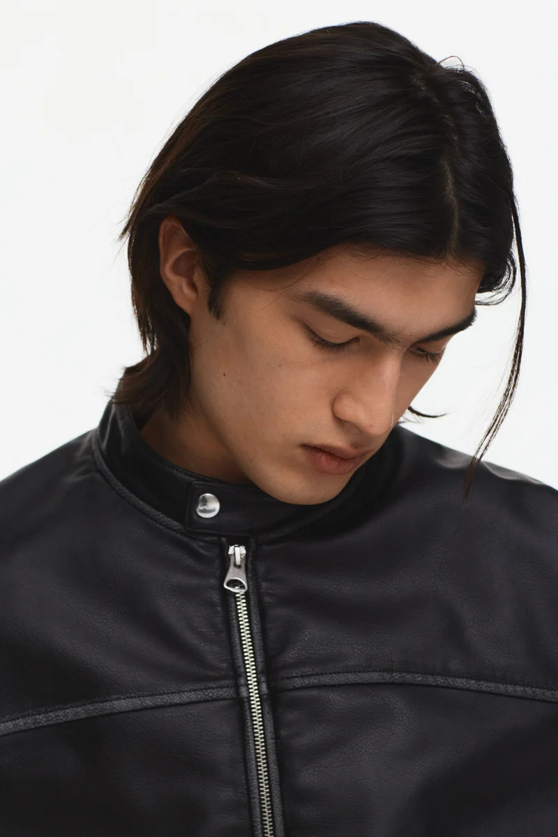 H&M  Coated racer jacket for Men | Best Price UAE