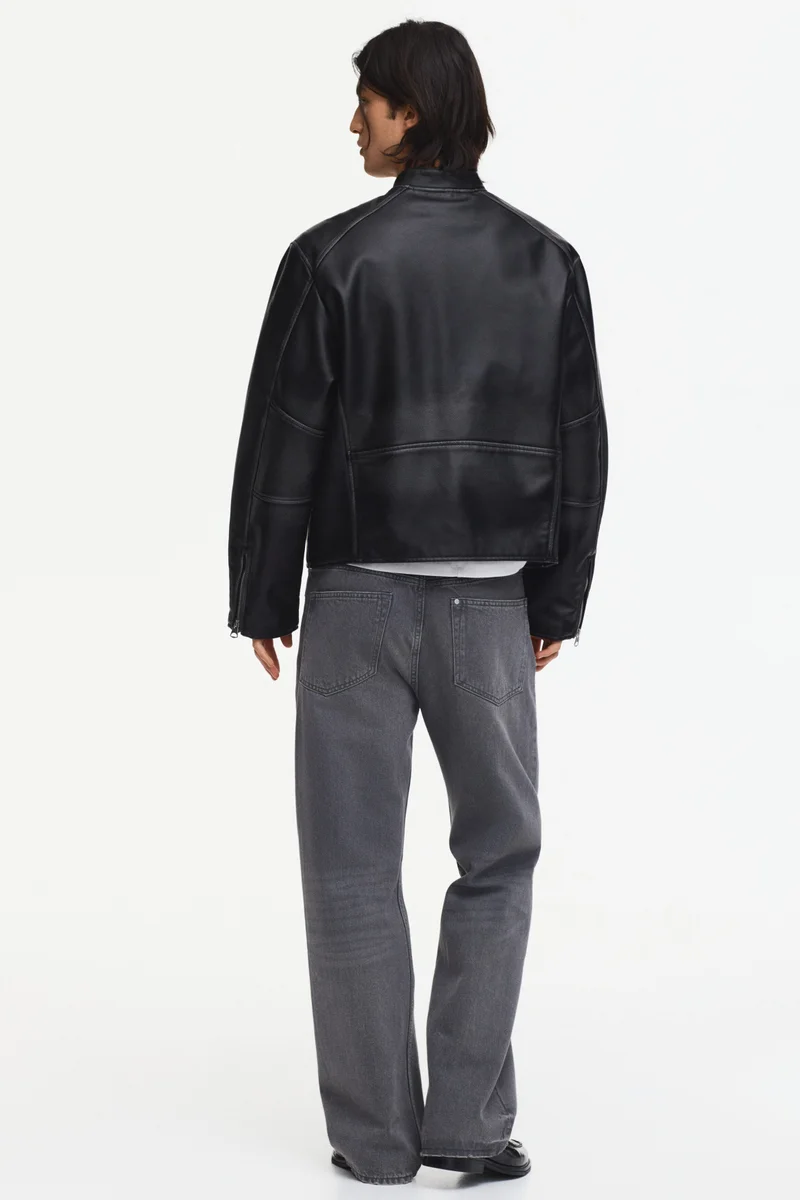 H&M  Coated racer jacket for Men | Best Price UAE