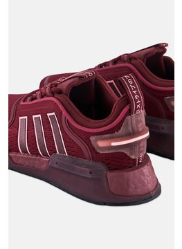 adidas Originals Women NMD_V3 Lace Up Outdoor Shoes, Maroon  - Image 3