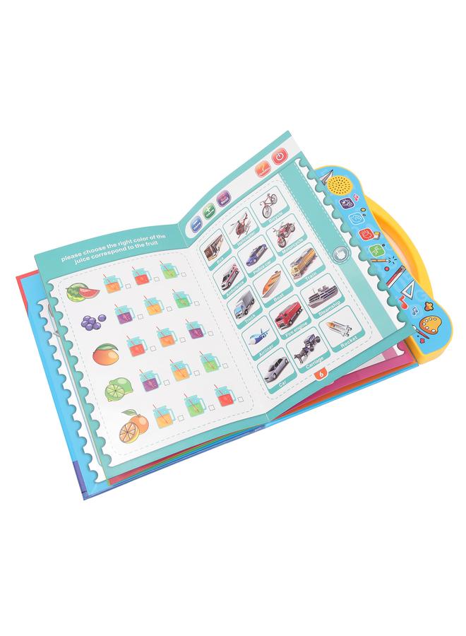 NIBEMINENT English Sound Book Learning Reading Music Story Books for Kid Early Education  - Image 3