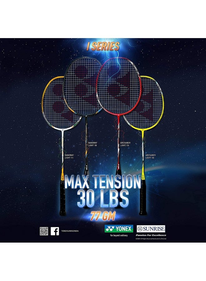 Yonex Nanoray Light 18I Graphite Strung Badminton Racquet - Image 2