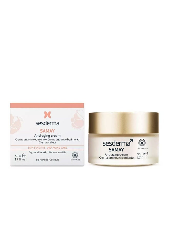 Sesderma Samay Anti-Aging Cream for Sensitive Skin 50ml - Image 2