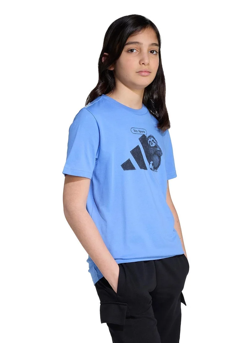 Adidas Youth Sports Graphic T-Shirt