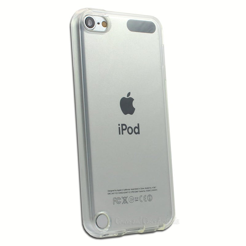 Case Creation Ultra Thin 0.3 mm Clear Transparent Flexible Soft TPU Slim Back Cover for Apple iPod Touch 5 (5th Generation) - Image 1