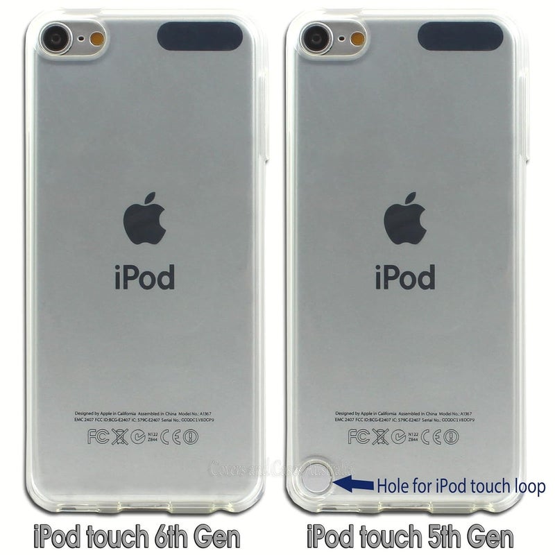 Case Creation Ultra Thin 0.3 mm Clear Transparent Flexible Soft TPU Slim Back Cover for Apple iPod Touch 5 (5th Generation) - Image 2