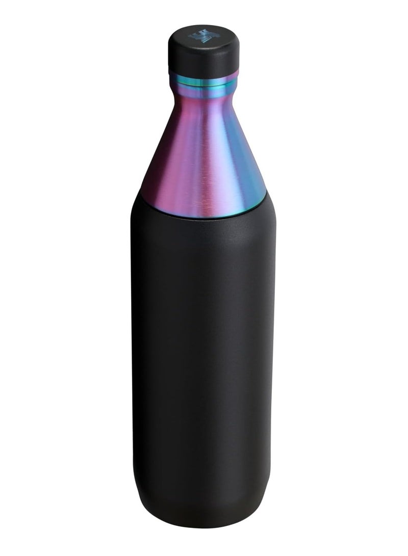 Stanley All Day Slim Bottle 20oz Leakproof Twist Lid Insulated Stainless Steel Water Bottle for Travel Gym & Outdoor BPA-Free Azure - Image 2